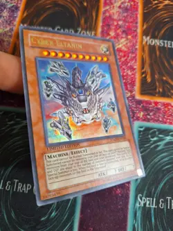 Yu-Gi-Oh! Cyber Eltanin JUMP-EN038 Limited Ultra Rare Near Mint - Image 2