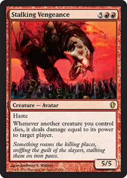4x Stalking Vengeance NM-Mint, English Commander 2013 MTG Magic - Image 1