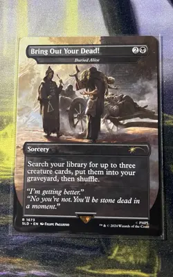 Bring Out Your Dead! - Buried Alive (Monty Python Secret Lair #1673) MTG - Image 1