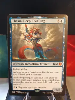 1x Magic the Gathering Thassa, Deep-Dwelling Theros Beyond Death N/NM Unplayed - Image 1