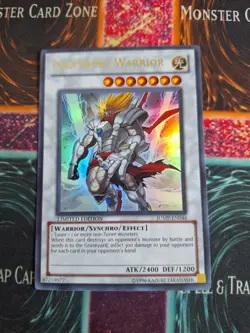 Yu-Gi-Oh! TCG Lightning Warrior JUMP-EN046 Ultra Rare Limited Near Mint - Image 1