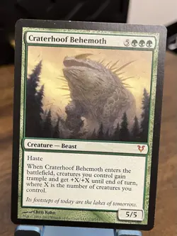 Craterhoof Behemoth Avacyn Restored Regular - Image 1