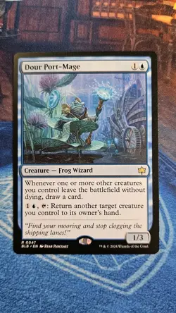 Dour Port-Mage Bloomburrow Regular - Image 1