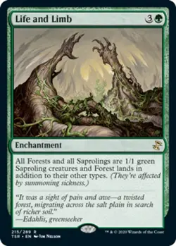 x1 Life and Limb - Time Spiral Remastered - NM - MTG - Image 1