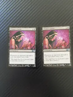 Liliana’s Caress Magic The Gathering Pair (2) Never Played - Image 1