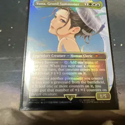 Yuna, Grand Summoner (Borderless) (promo Foil) Final Fantasy Foil - Image 1