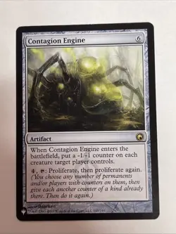 The List Reprints #145/249 Contagion Engine Rare - Image 1