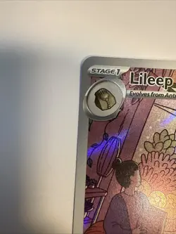 Lileep 145/142 Pokemon TCG Stellar Crown Illustration Rare Full Art Holo Card - Image 4