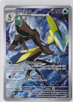 Inteleon Illustration Rare 142/132 NEAR MINT NM Mega Evolution Pokemon Card - Image 2