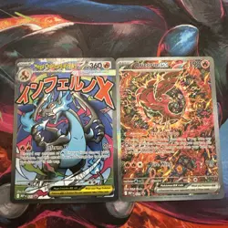 Pokemon Mega Charizard x Ex UPC Promo And Oricorio Ex NM pack Fresh. Bothcards - Image 1