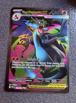 Mega Charizard X EX 109/94 Phantasmal Flames Ultra Rare Pokemon TCG - Image 1