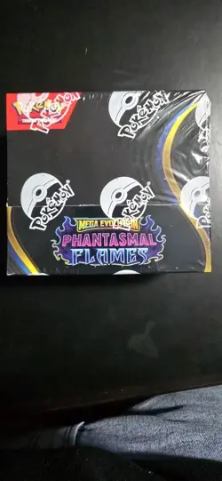 Pokemon Phantasmal Flames Booster Box New Sealed IN HAND US SELLER - Image 1