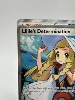 Lillie's Determination 169/132 Mega Evolution Ultra Rare Full Art Pokemon TCG NM - Image 2