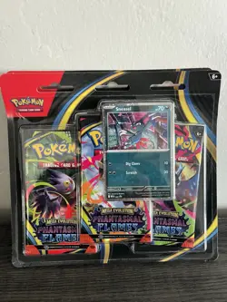 Pokemon TCG Phantasmal Flames 3-Pack Blister SET OF 2 SEALED - Image 2