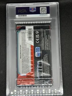 Graded Destined Rivals Giovanni And Mewtwo Art Booster Pack PSA 10 - Image 2