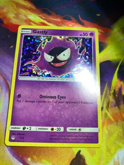 Gastly 7/12 HOLO and Caterpie 1/12 HOLO McDonald’s set 2017 Promos NM Pokemon - Image 4