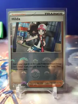 Hilda Poke Ball Reverse Uncommon SV: White Flare 084/086 Pokemon TCG - Image 1
