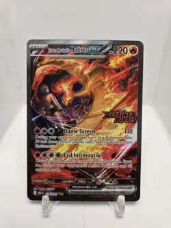 Team Rocket's Moltres ex Destined Rivals Stamp UPC Set Pokemon TCG NM x3 - Image 2