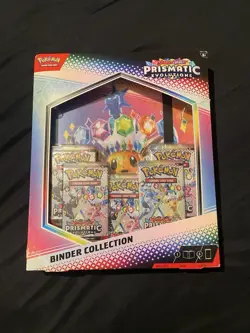 Pokemon TCG Scarlet & Violet Prismatic Evolutions Binder Collection Sealed - Image 1