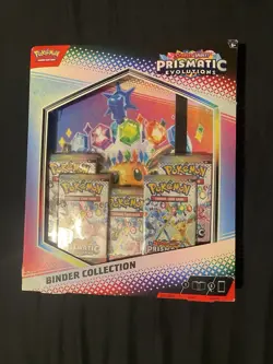 Pokemon TCG Scarlet & Violet Prismatic Evolutions Binder Collection Sealed - Image 4