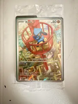Pokemon TCG Riolu MEP #10 Mega Evolution Lucario ETB Promo SEALED/NM - Image 1