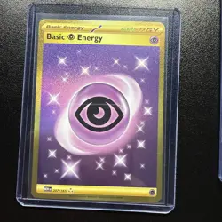 Basic Psychic Energy Gold Hyper Rare 207/165 Pokemon SV 151. #48 - Image 1