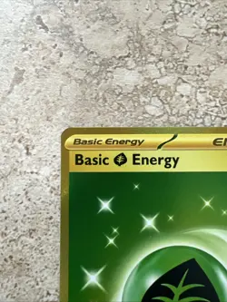 Pokemon TCG - Basic Leaf Energy 278/193 - Paldea Evolved - NM - English - Gold - Image 2