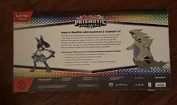 Pokemon TCG Prismatic Evolutions Lucario Ex + Tyranitar Ex Premium Collection - Image 2
