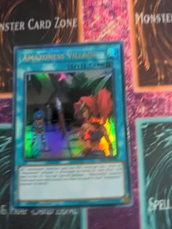 Yu-Gi-Oh! Amazoness Village SS02-ENV03 1st Edition Ultra Rare NM - Image 1