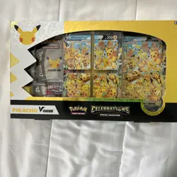 Pokemon TCG: Celebrations Special Collection Box Pikachu V-Union 50 Cards (2021) 820650809156 - Image 1