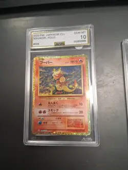 AGS-10 GEM-MT Magmar #6/32 Pokemon TCG Classic: Charizard Japanese Pokemon Card - Image 1