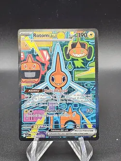 Rotom ex 126/094 SIR NM/M Phantasmal Flames Pokemon Card 2025 - Image 1