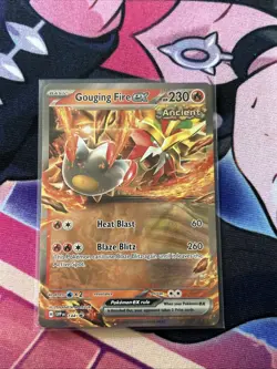 Gouging Fire ex 144 Sv: Scarlet & Violet Promo Cards Holo - Image 1