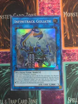 Yu-Gi-Oh! Infinitrack Goliath INCH-EN010 1st Edition Super Rare NM b2/ - Image 1