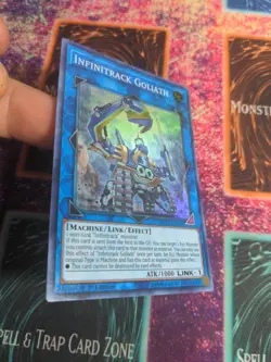 Yu-Gi-Oh! Infinitrack Goliath INCH-EN010 1st Edition Super Rare NM b2/ - Image 2