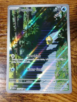Psyduck 175/165 IR Pokemon 151 Full Art Pokemon Card Near-Mint to Mint - Image 1