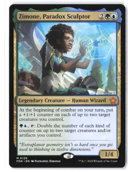 Zimone, Paradox Sculptor #126 Foundations NM - Image 1