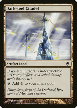 1x Darksteel Citadel - NM English MTG - Darksteel - Image 1
