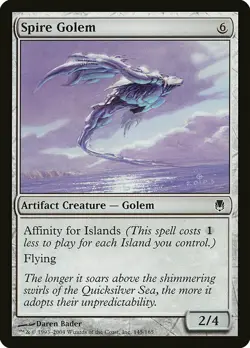 1x Spire Golem - NM English MTG - Darksteel - Image 1