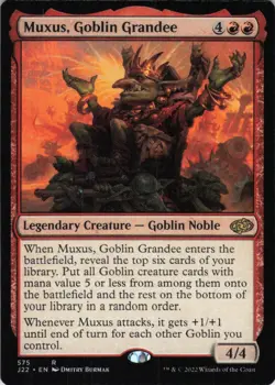 MTG Muxus, Goblin Grandee (575) | NM | Jumpstart 2022 {J22} - Image 1