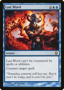 1x Last Word - NM English MTG - Darksteel - Image 1