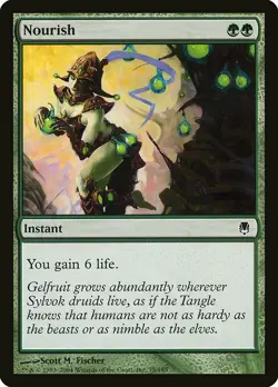 1x Nourish - NM English MTG - Darksteel - Image 1