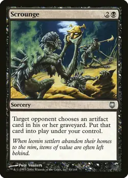 1x Scrounge - NM English MTG - Darksteel - Image 1