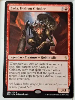 Zada, Hedron Grinder - Battle for Zendikar - Magic the Gathering MTG Nice! - Image 1