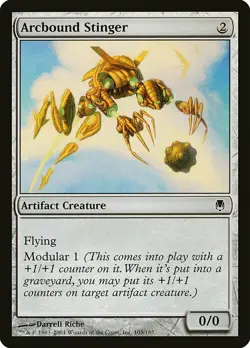 1x Arcbound Stinger - NM English MTG - Darksteel - Image 1