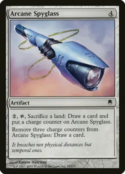 1x Arcane Spyglass - NM English MTG - Darksteel - Image 1