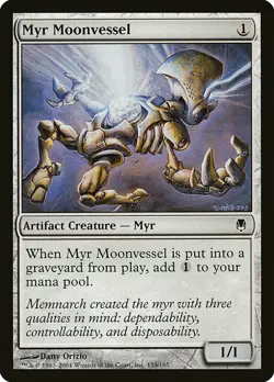1x Myr Moonvessel - NM English MTG - Darksteel - Image 1