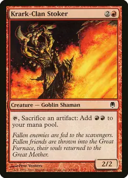 1x Krark-Clan Stoker - NM English MTG - Darksteel - Image 1