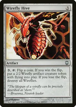 1x Wirefly Hive - NM English MTG - Darksteel - Image 1