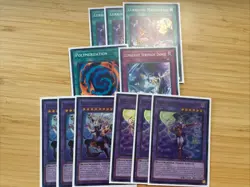 3x Partial Core Yu-Gi-Oh! Lunalight Gold Leo DUAD-EN005 1St Edition Secret Rare - Image 3